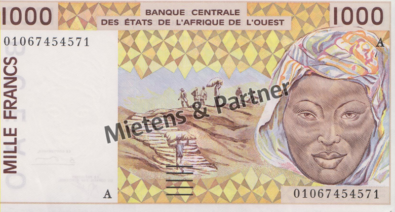 Westafrikanische Staaten (Währungsraum) 1.000 Francs (41013)