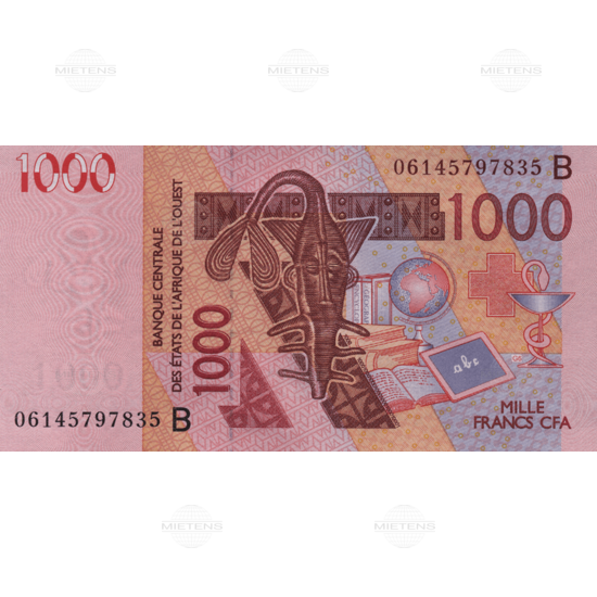 Westafrikanische Staaten (Währungsraum) 1.000 Francs (03373)
