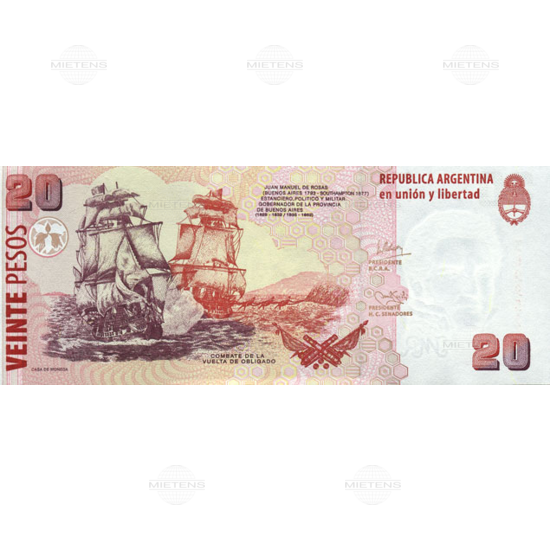 Argentinien (Republik) 20 Pesos (04843)
