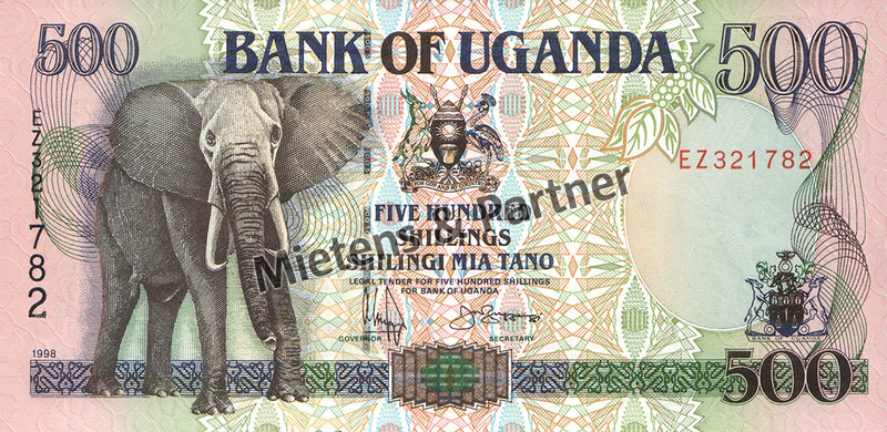 Uganda (Republik) 500 Shillings (28405)