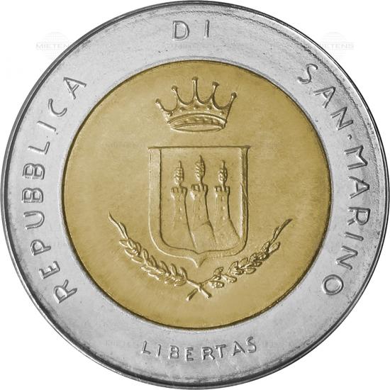 San Marino (Republik) 500 Lire (08696)