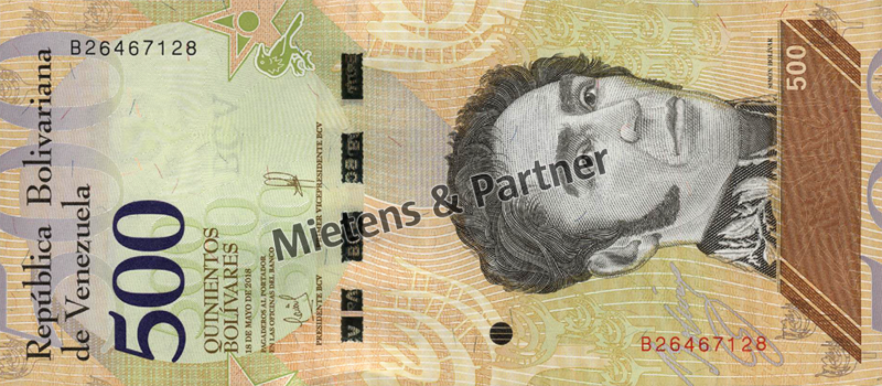 Venezuela (Bolivarische Republik) 500 Bolivares (55261)