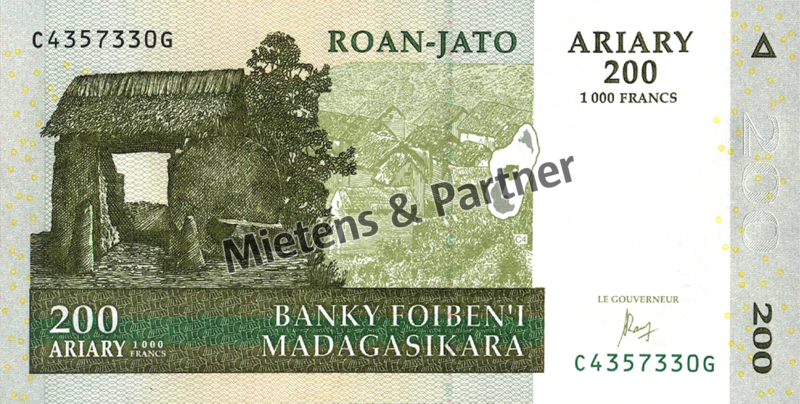 Madagaskar (Republik) 200 Ariary (50098)