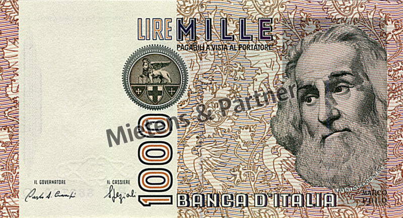 Italien (Parlamentarische Republik) 1.000 Lire (02347)