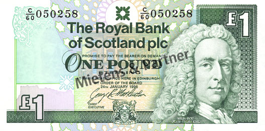 Schottland (Parlamentarische Monarchie) 1 Pound (02355)