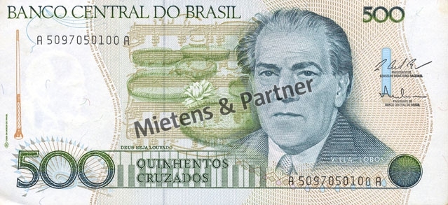 Brasilien (Bundesrepublik) 500 Cruzados (04709)