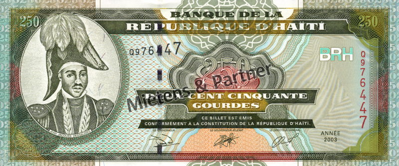 Haiti (Republik) 250 Gourdes (04327)