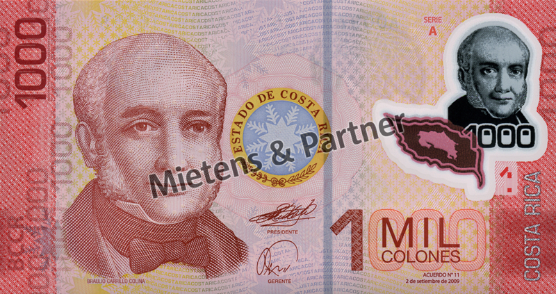 Costa Rica (Republik) 1.000 Colones (22006)