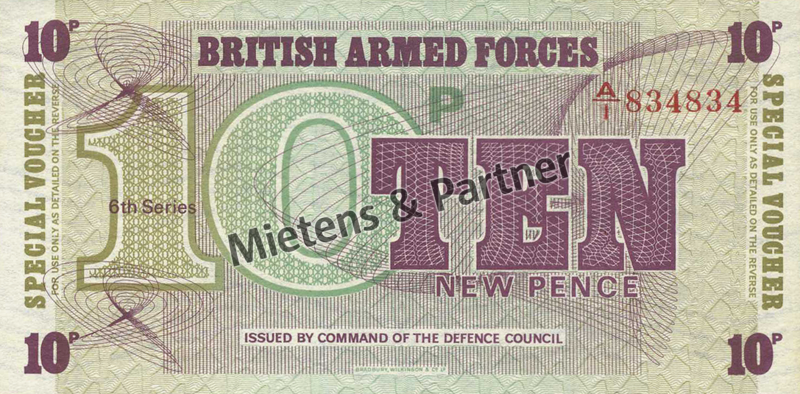 Vereinigtes Königreich (Parlamentarische Monarchie) 10 New Pence (02350)
