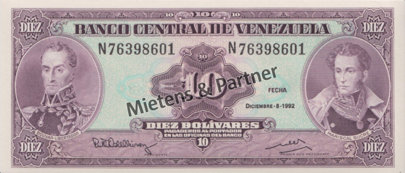 Venezuela (Republik) 10 Bolivares (34810)