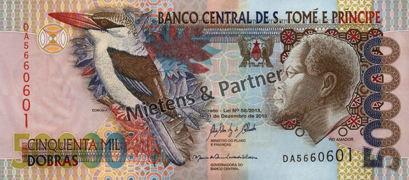 Sao Tome und Principe (Demokratische Republik) 50.000 Dobras (57300)