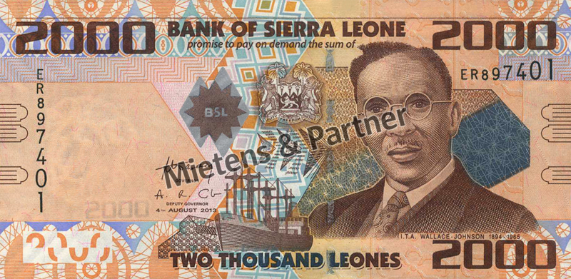 Sierra Leone (Republik) 2.000 Leones (64665)