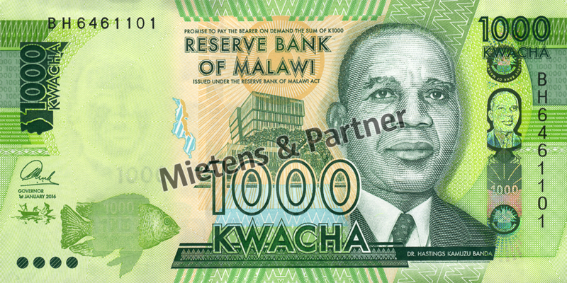 Malawi (Republik) 1.000 Kwacha (46221)