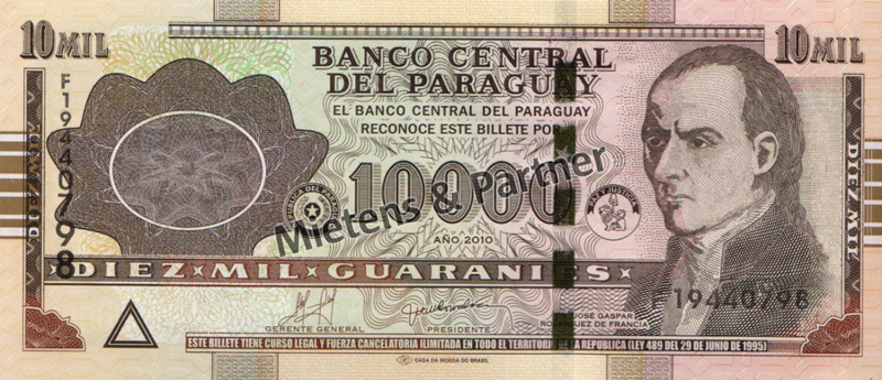 Paraguay (Republik) 10.000 Guaranies (37232)