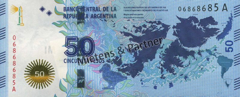 Argentinien (Republik) 50 Pesos (43596)