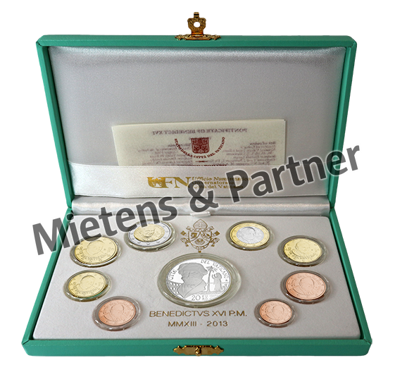 Vatikanstadt (Absolute Wahlmonarchie) 1, 2, 5, 10, 20, 50 Euro Cent, 1, 2, 20 Euro (54752)