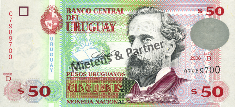 Uruguay (Republik) 50 Pesos Uruguayos (04820)