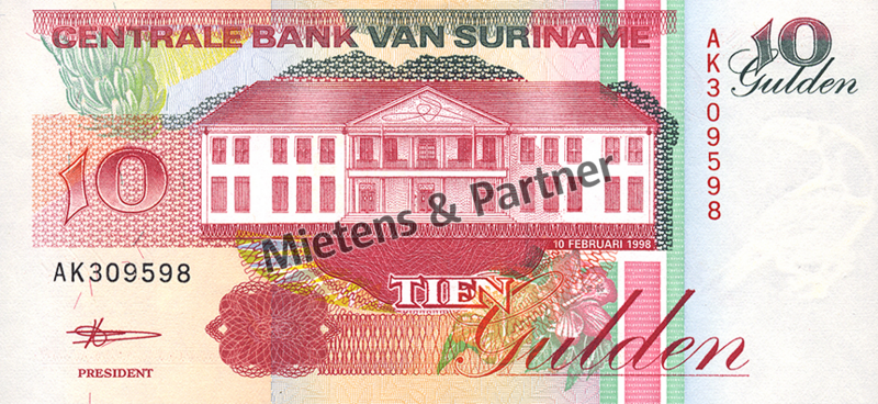 Suriname (Republik) 10 Gulden (04626)