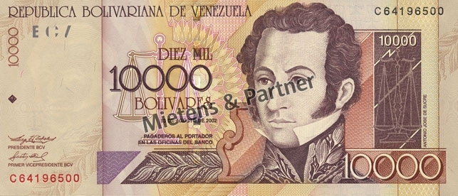 Venezuela (Bolivarische Republik) 10.000 Bolivares (04584)
