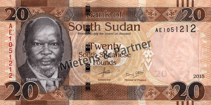 Südsudan (Republik) 20 Pounds (48071)