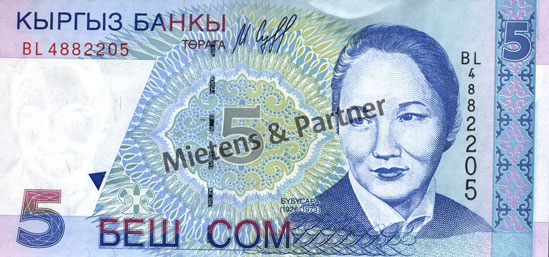 Kirgisistan (Republik) 5 Som (02935)