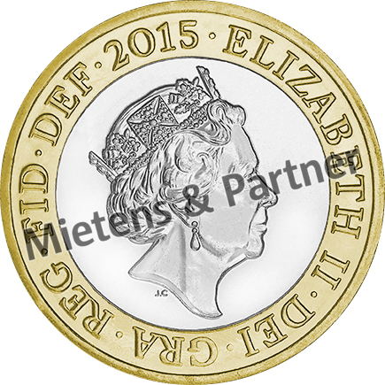Vereinigtes Königreich (Parlamentarische Monarchie) 2 Pounds (45690)