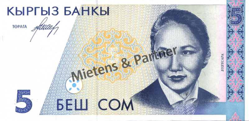 Kirgisistan (Republik) 5 Som (02931)