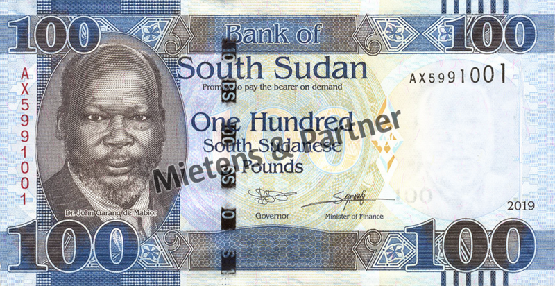 Südsudan (Republik) 100 Pounds (65059)