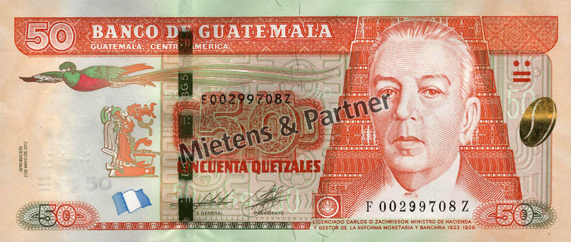 Guatemala (Republik) 50 Quetzales (50081)