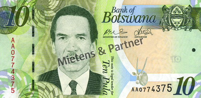 Botsuana (Republik) 10 Pula (03925)