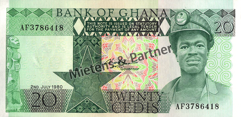 Ghana (Republik) 20 Cedis (48995)