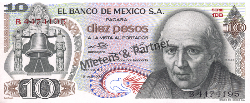 Mexiko (Bundesrepublik) 10 Pesos (04055)