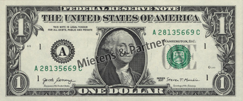 Vereinigte Staaten von Amerika (Präsidiale Bundesrepublik) 1 Dollar (61691)