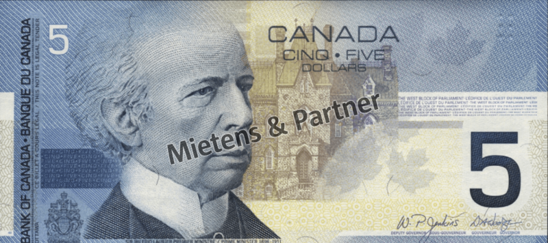 Kanada (Parlamentarische Monarchie) 5 Dollars (03971)