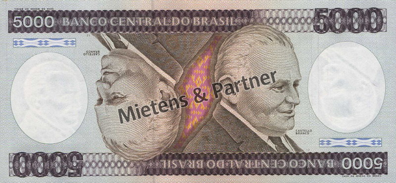 Brasilien (Bundesrepublik) 5.000 Cruzeiros (35612)