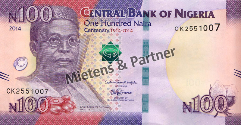 Nigeria (Bundesrepublik) 100 Naira (42617)