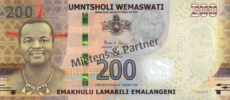 Swasiland (Königreich) 200 Emalangeni (64645)