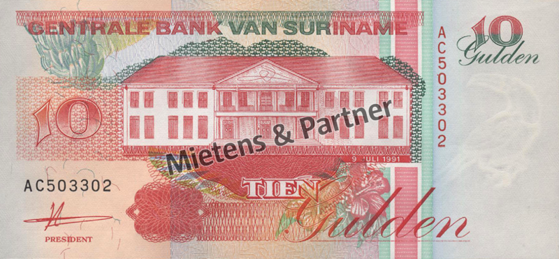 Suriname (Republik) 10 Gulden (62179)