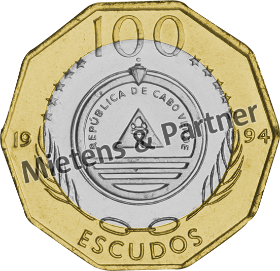Kap Verde (Parlamentarische Republik) 100 Escudos (09984)