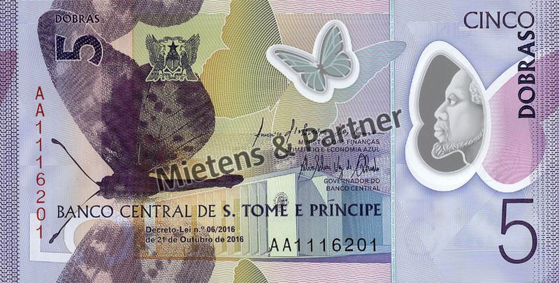 Sao Tome und Principe (Demokratische Republik) 5 Dobras (57110)