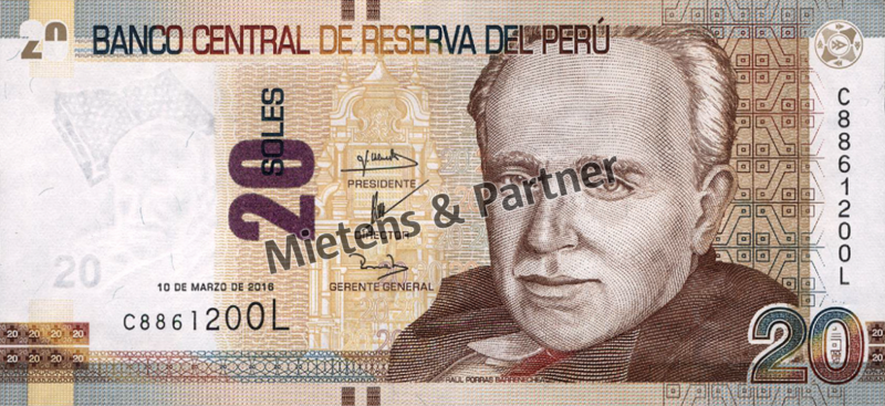Peru (Republik) 20 Soles (55211)