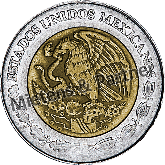 Mexiko (Bundesrepublik) 2 Pesos (32452)