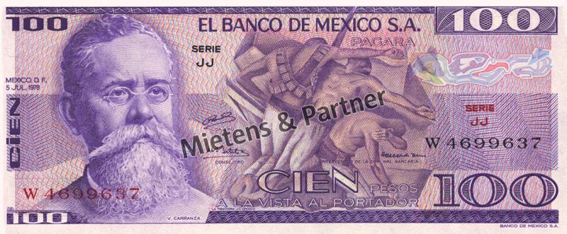 Mexiko (Bundesrepublik) 100 Pesos (04043)