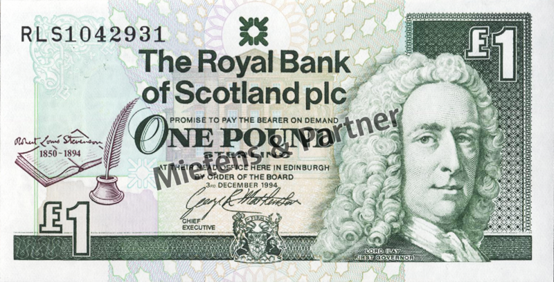 Schottland (Parlamentarische Monarchie) 1 Pound (48079)