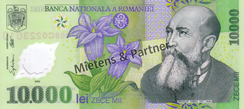 Rumänien (Republik) 10.000 Lei (02580)