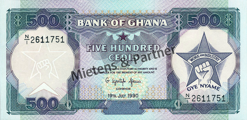Ghana (Republik) 500 Cedis (48045)
