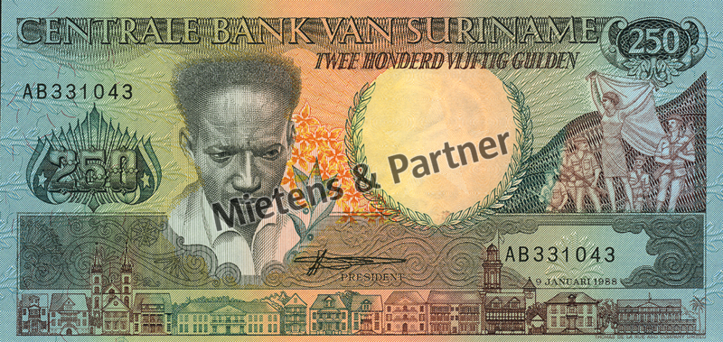 Suriname (Republik) 250 Gulden (04640)
