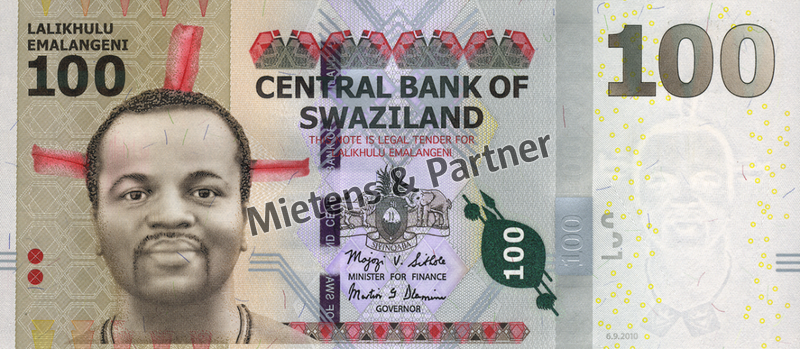 Swasiland (Königreich) 100 Emalangeni (03947)