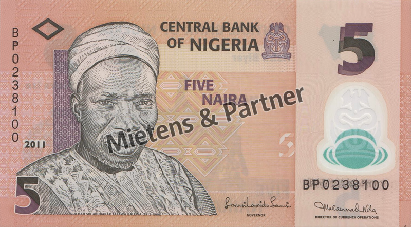 Nigeria (Bundesrepublik) 5 Naira (33551)
