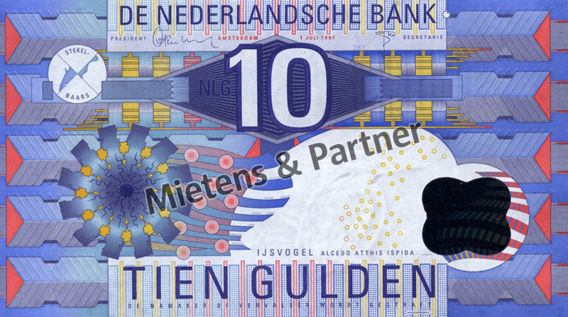 Niederlande (Konstitutionelle Monarchie) 10 Gulden (02330)